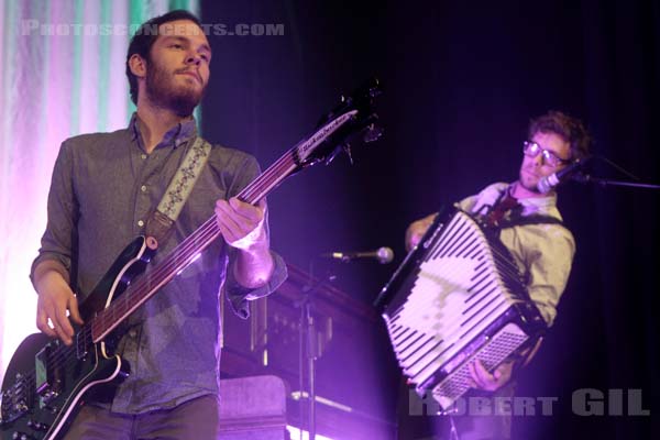 THE LUMINEERS - 2013-03-07 - PARIS - Le Trianon - Ben Wahamaki - Stelth Ulvang